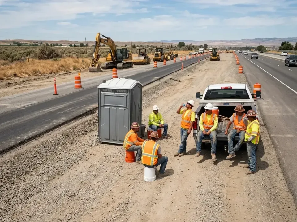 highway-road-construction-crew-007 — frequently asked questions, Porta Potty and Restroom Rentals in Westwego, LA